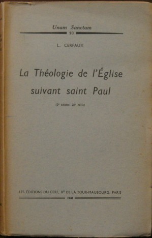 LA THEOLOGIE DE L EGLISE SUIVANT SAINT PAUL (26.695)